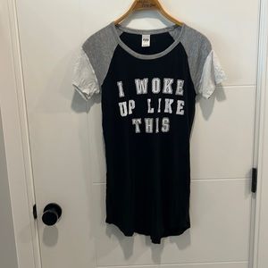 Pink Victorias Secret short sleeve shirt size XS